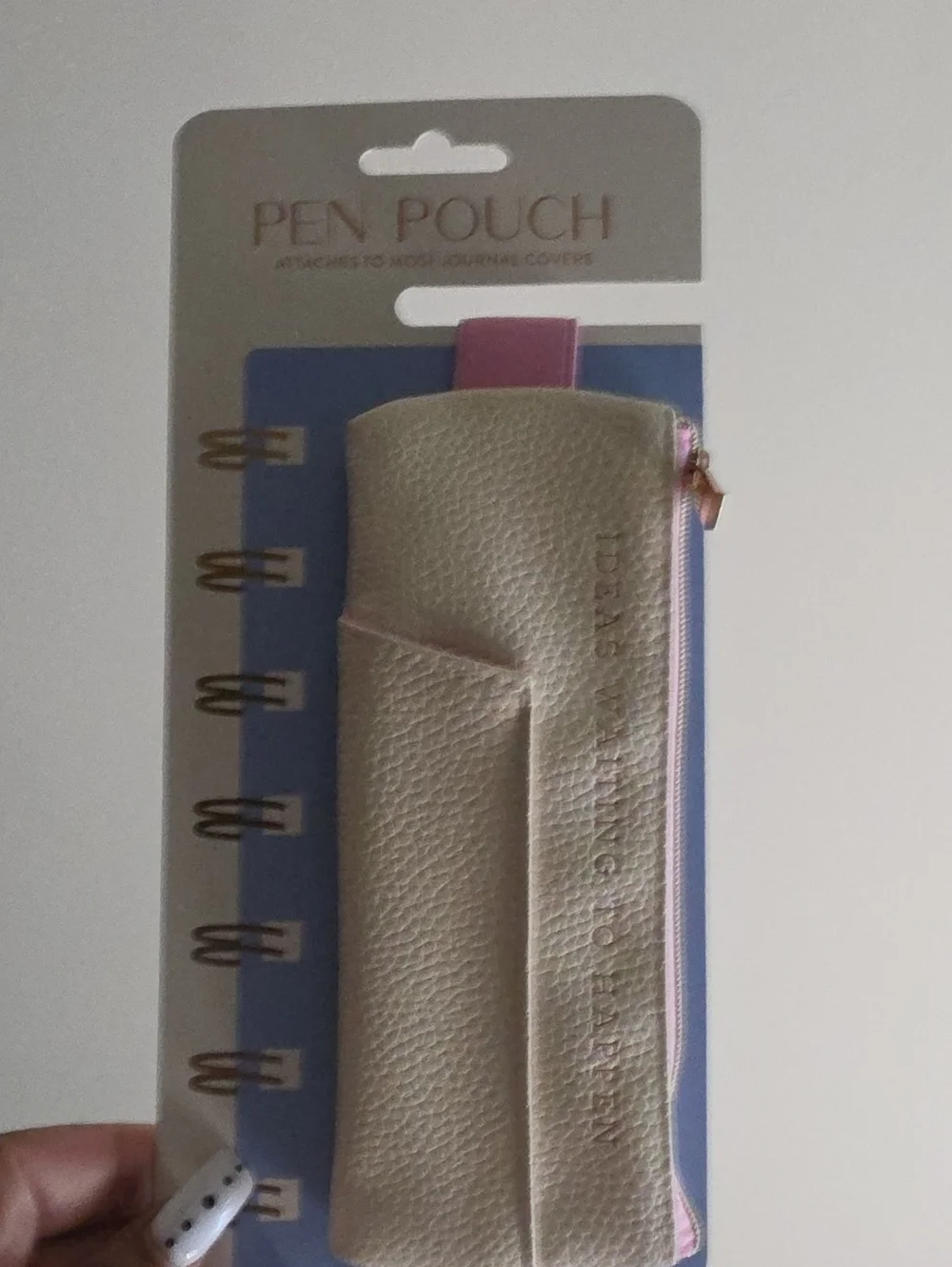 Pen Pouch Attach To Most Journal Covers
